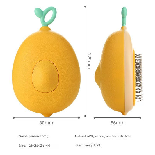 Fellbürste 2-in-1 mit Massagefunktion