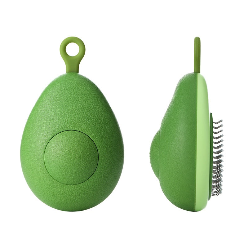 Fellbürste 2-in-1 mit Massagefunktion